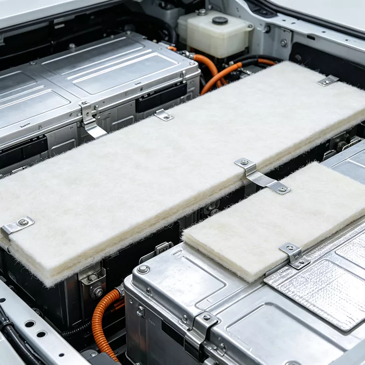 Fire-Resistant Fiberglass Insulation Mat
